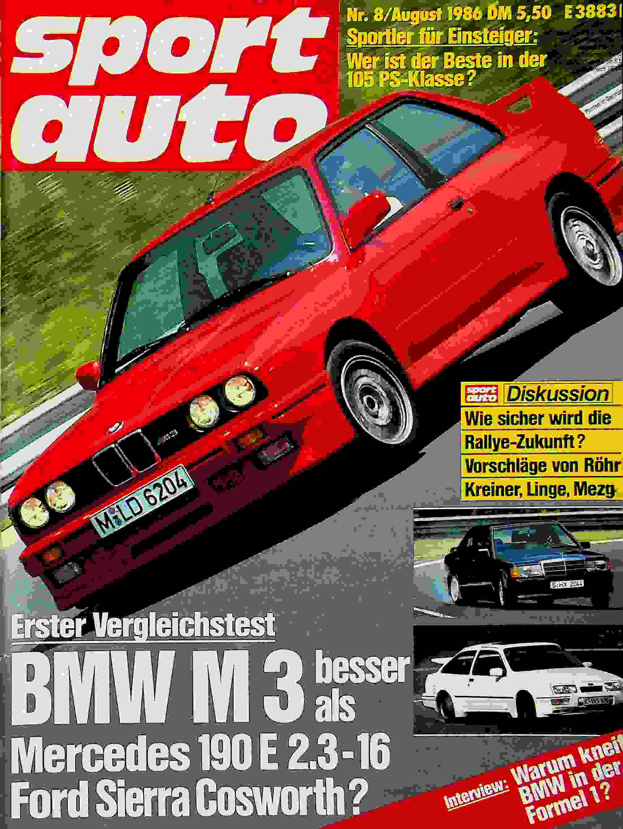 Sport Auto 08/1986